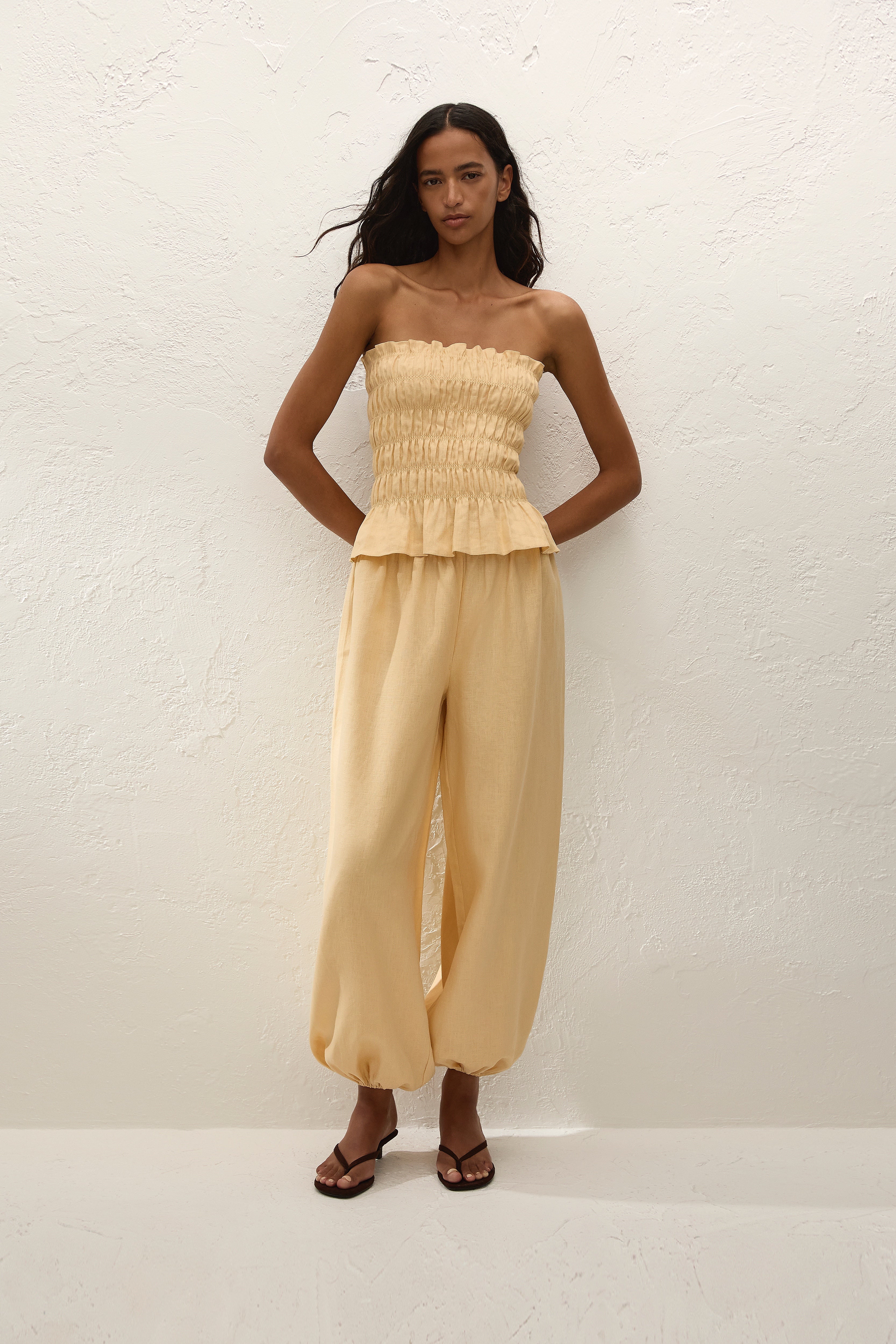 Kortez Balloon Pant Daffodil - Faithfull the Brand INT