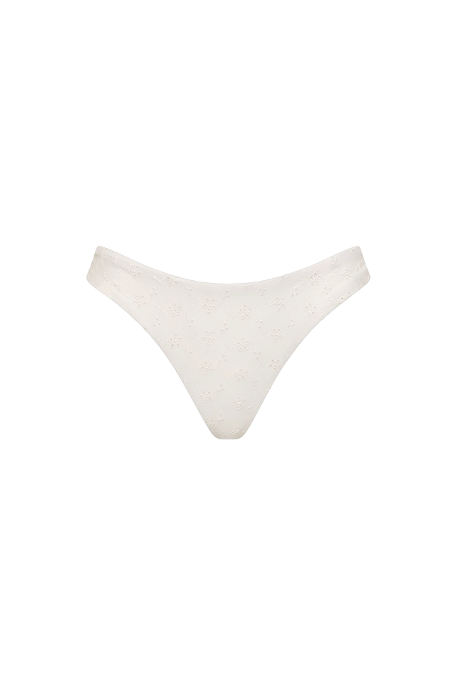 Halo Bikini Bottom Broderie Anglaise