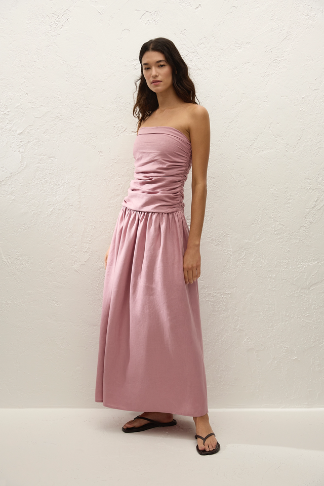 Sacha Maxi Dress Dusty Mauve