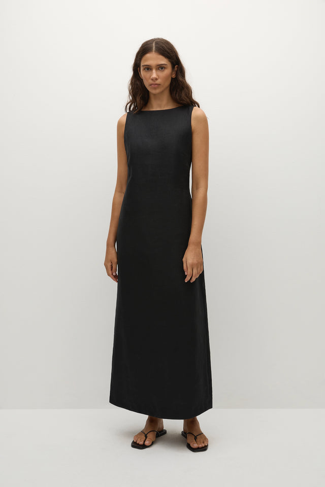 Taylor Midi Dress Black