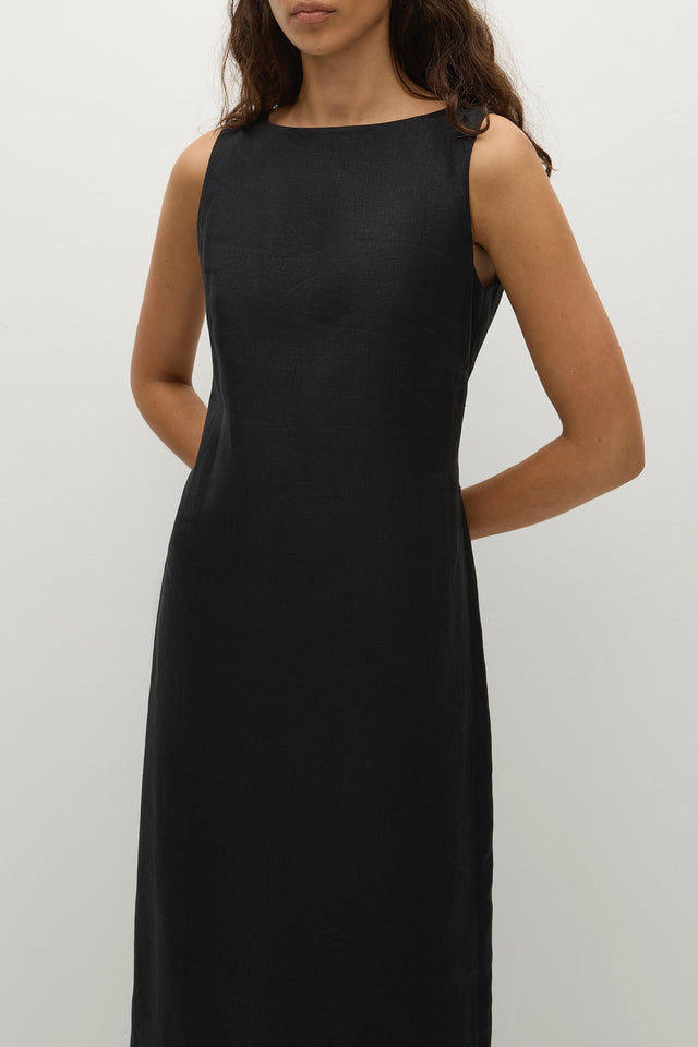 Taylor Midi Dress Black
