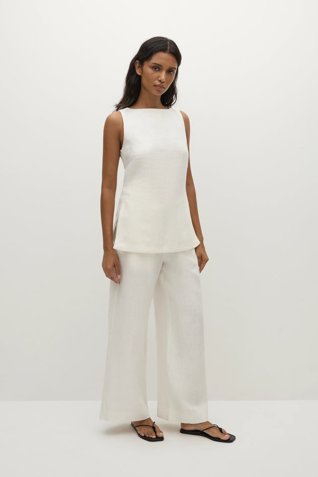 Joan Top White