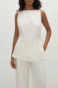 Joan Top White