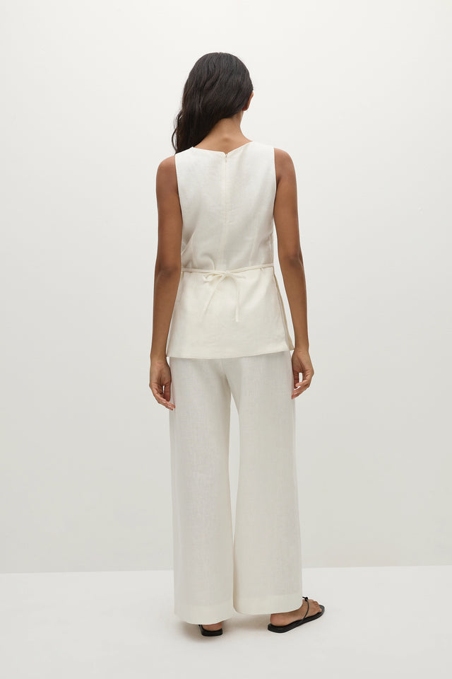 Joan Top White