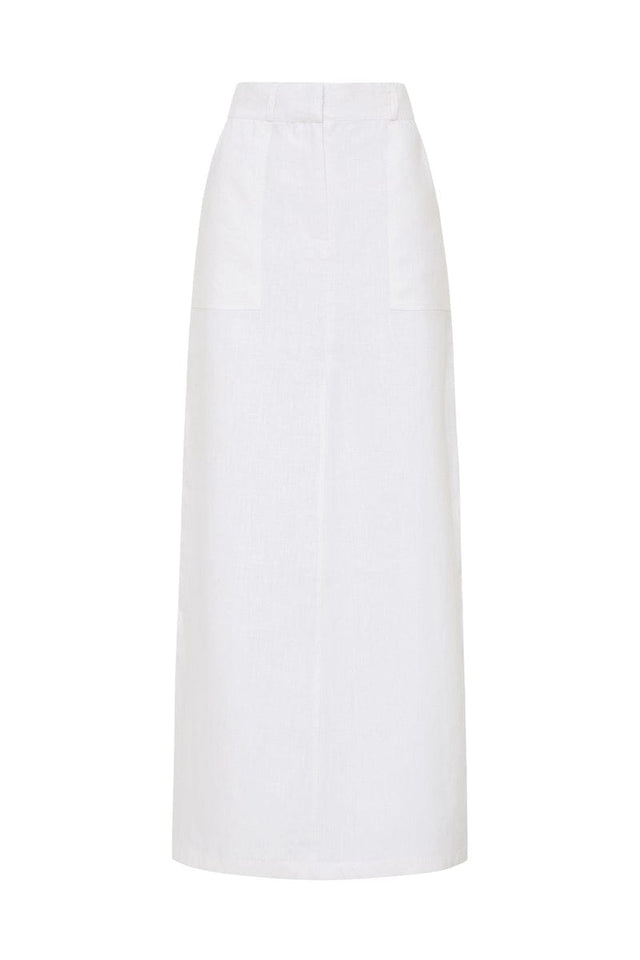 Amreli Maxi Skirt White