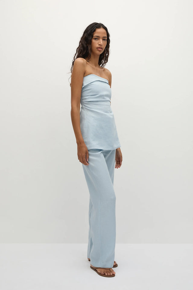 Boe Tunic Top Sky Blue - Final Sale