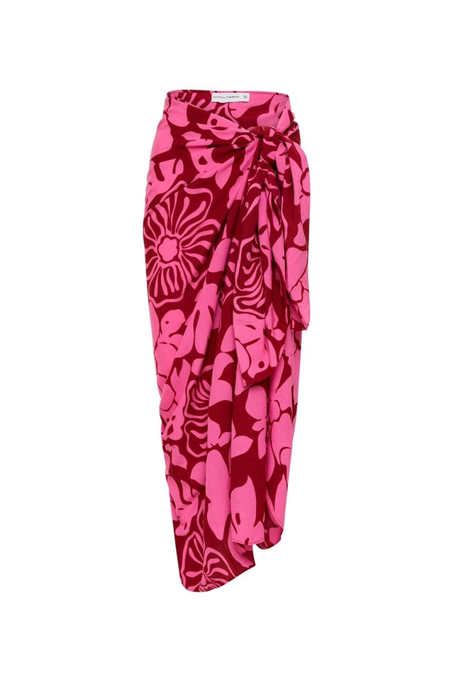 Flavia Pareo Mica Floral Pink