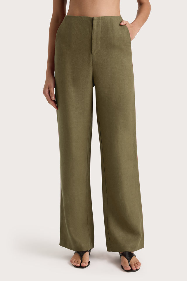 Lulea Pant Khaki - Final Sale