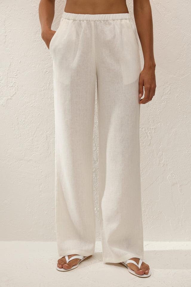Capriolla Pant White
