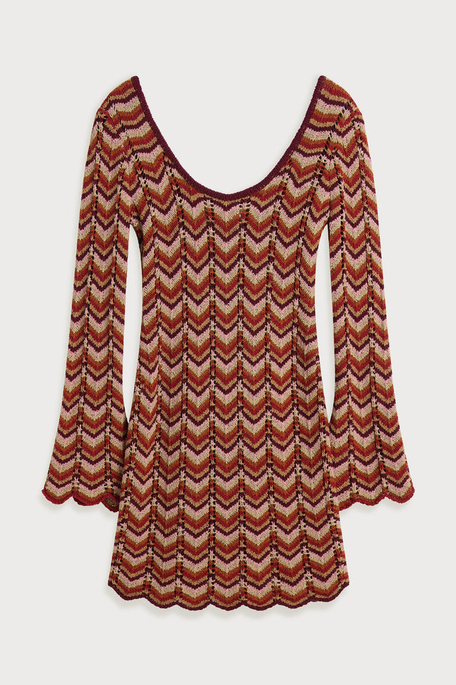 Daria Mini Dress Blanca Stripe