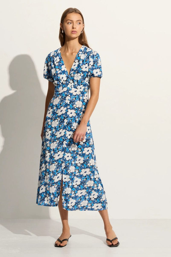 Bellavista Midi Dress Vita Bella Floral Blue Exclusive