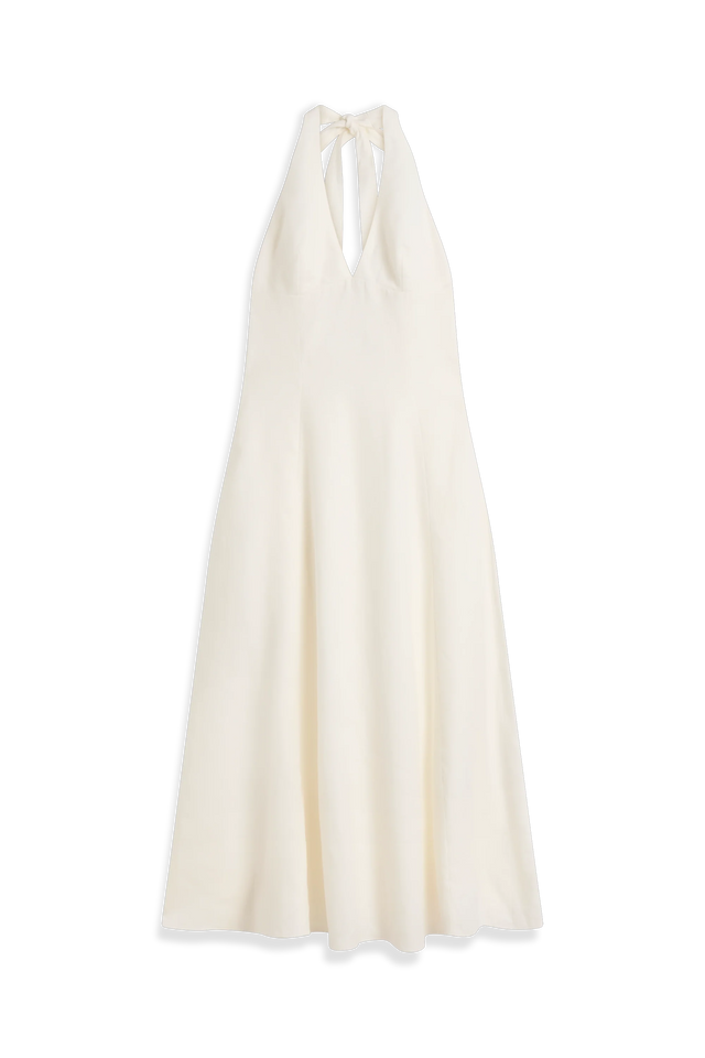 Marais Midi Dress White