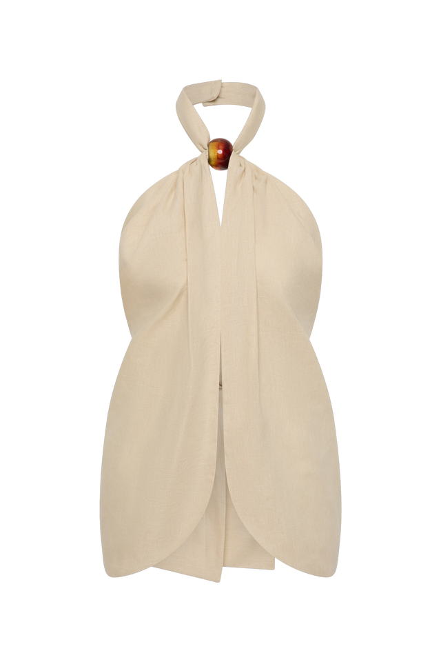 Biba Halter Top Panna