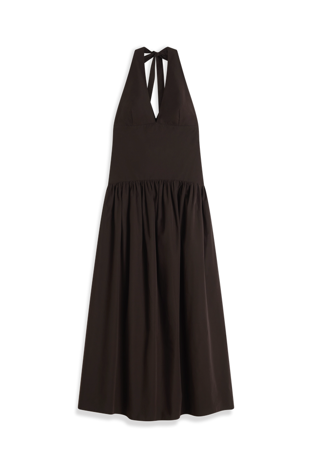 Palmiera Midi Dress Carob