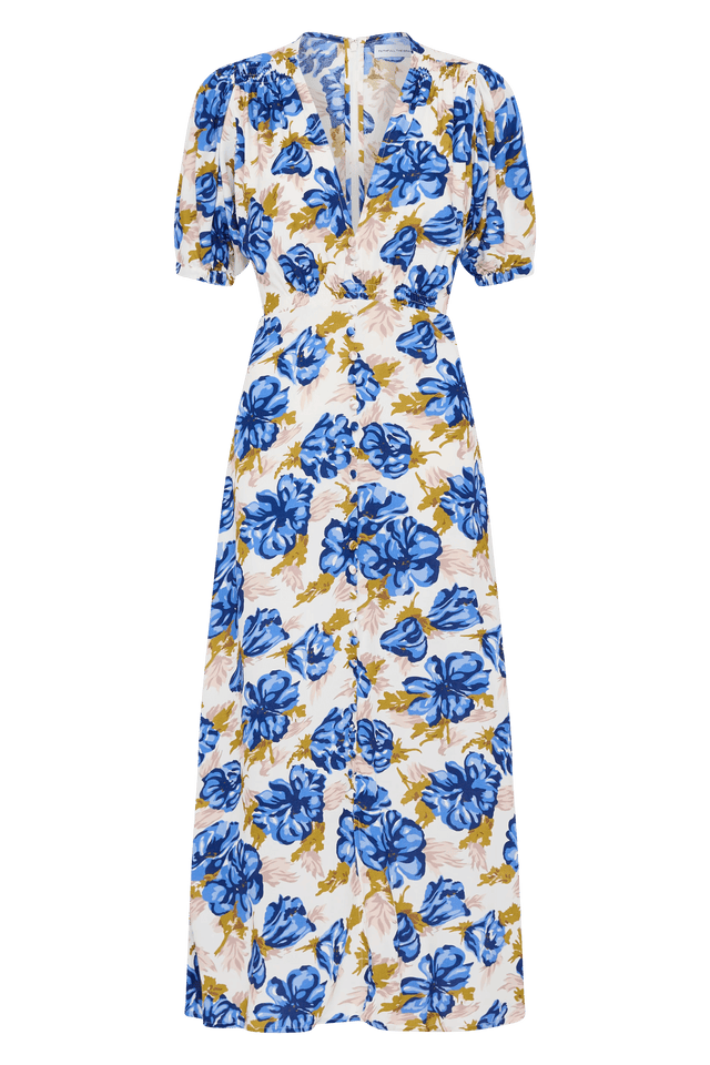 Bellavista Midi Dress Isadora Floral Navy