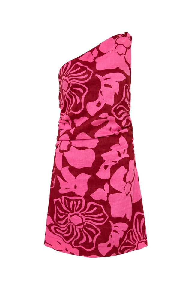 Marga Mini Dress Mica Floral Pink