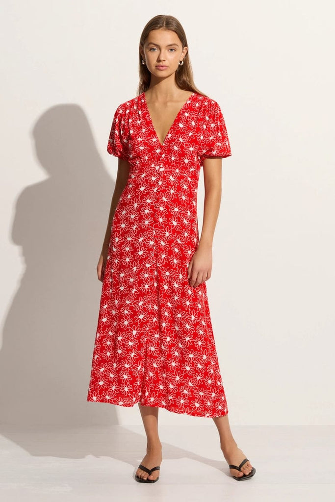 Faithfull bella online floral midi dress