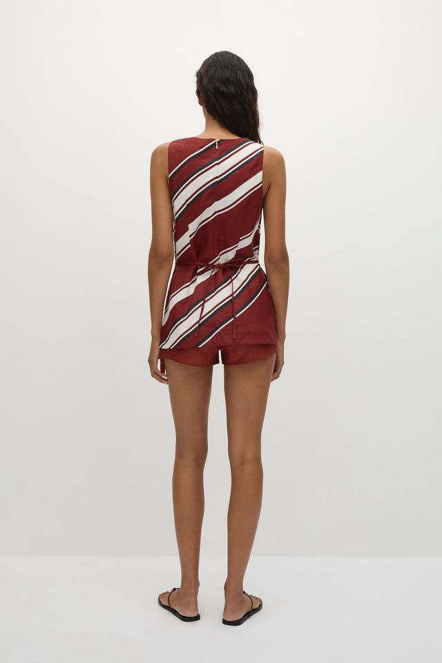 Miel Tunic Top Hydra Stripe - Final Sale