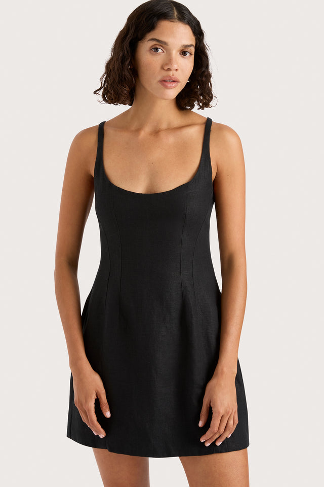 Sanne Mini Dress Black