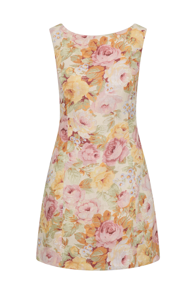 faithfull the brand es saada mini dress FAITHFULL Es Saada Mini Dress in Ceretti Check