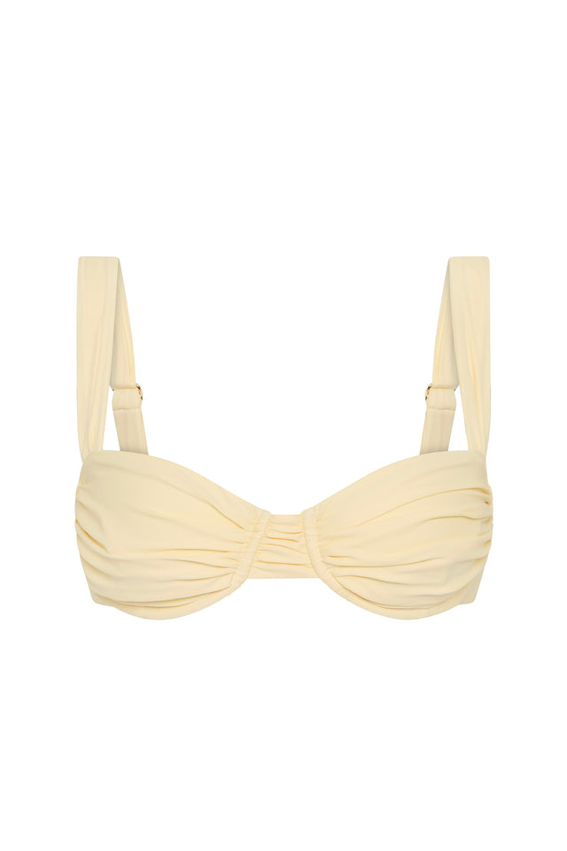 Sol Bikini Top Buttermilk
