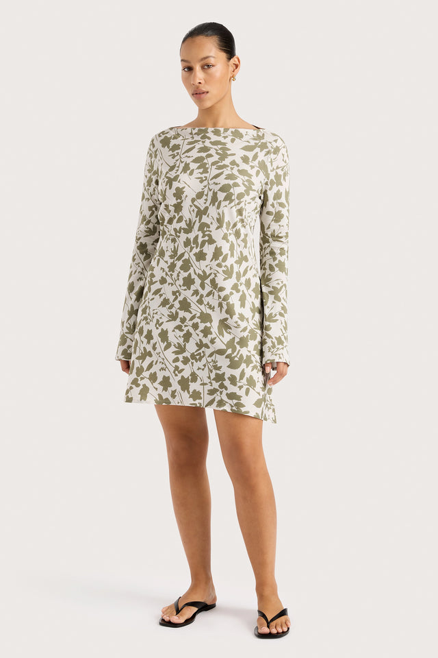 Lilou Mini Dress Poplar Sage