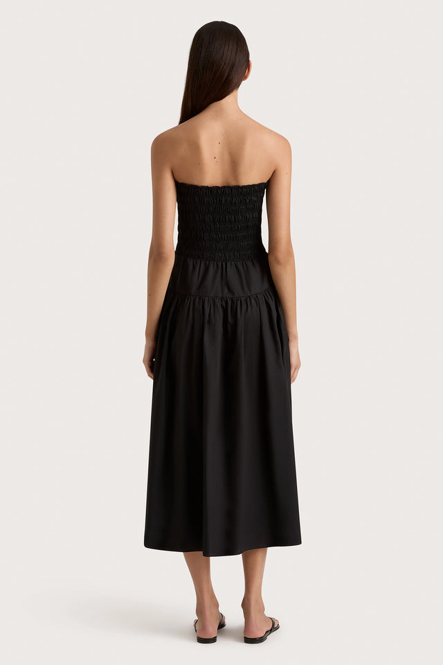 Lida Midi Dress Black