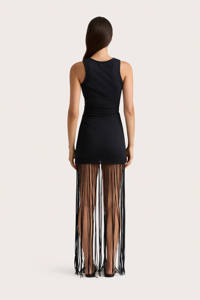 Maceio Fringed Dress Black - Final Sale – Faithfull the Brand Maceio Fringed Dress Black - Final Sale – Faithfull the Brand