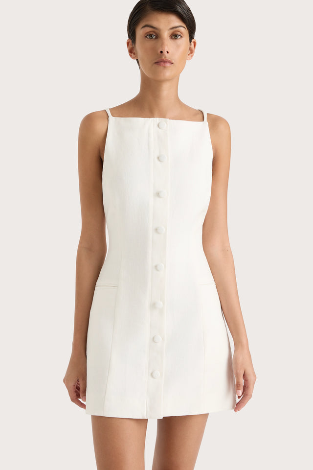 Ambra Mini Dress White