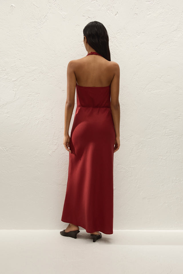 Izaro Maxi Dress Porto Red
