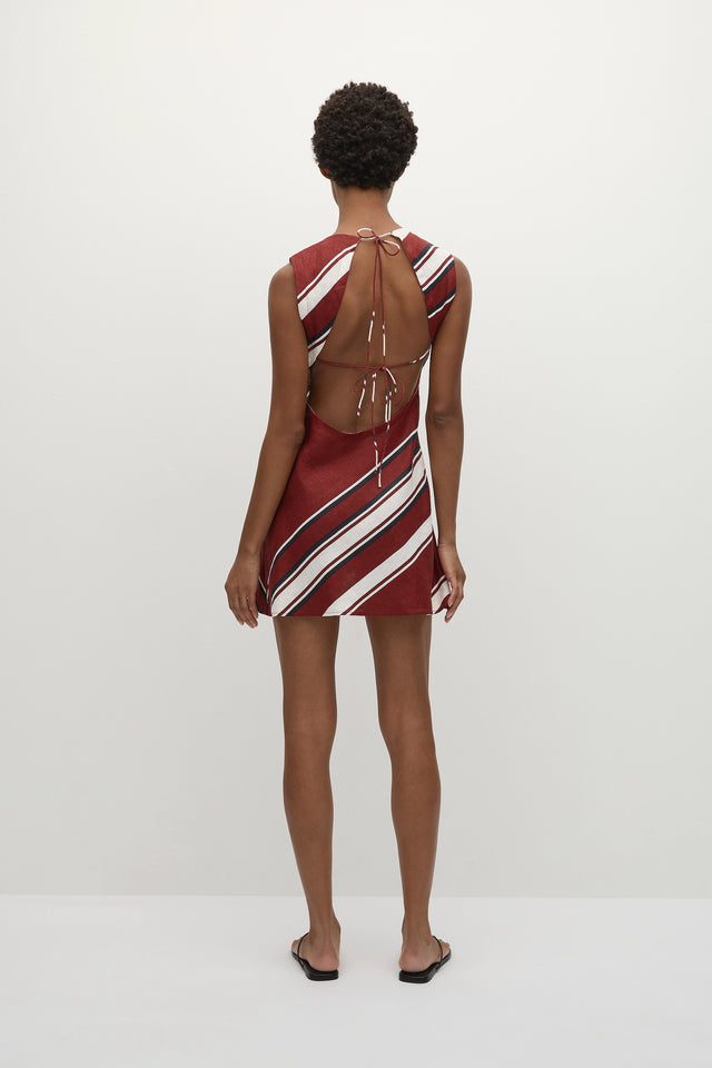 Julia Mini Dress Hydra Stripe