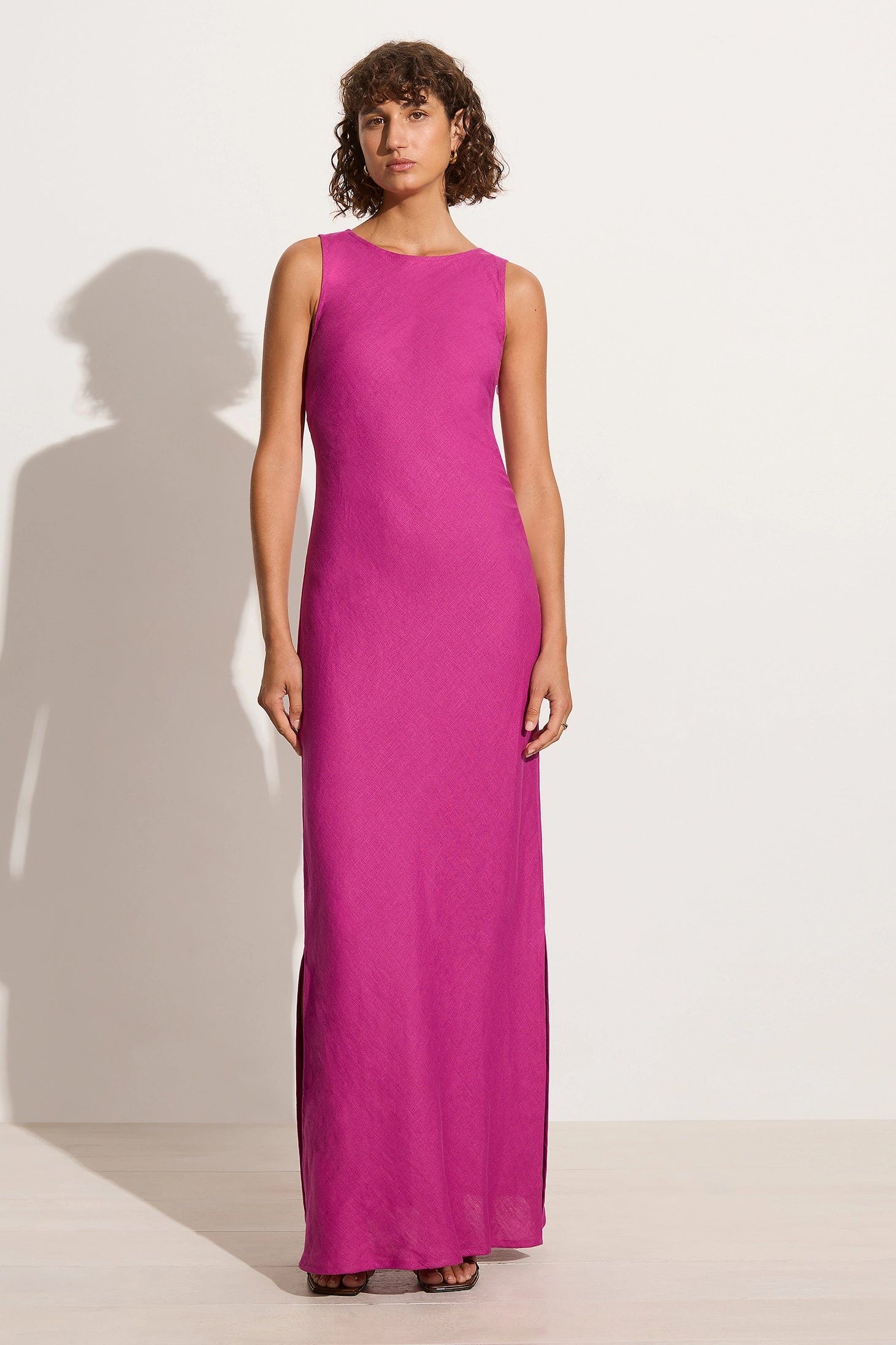 Magenta Maxi Dress