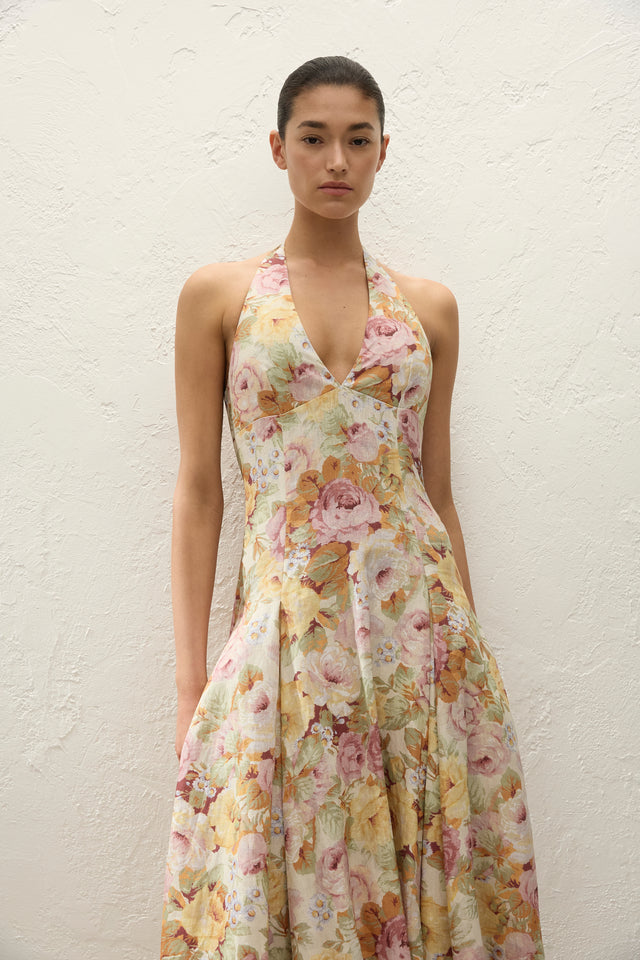 Murano Midi Dress Giardino