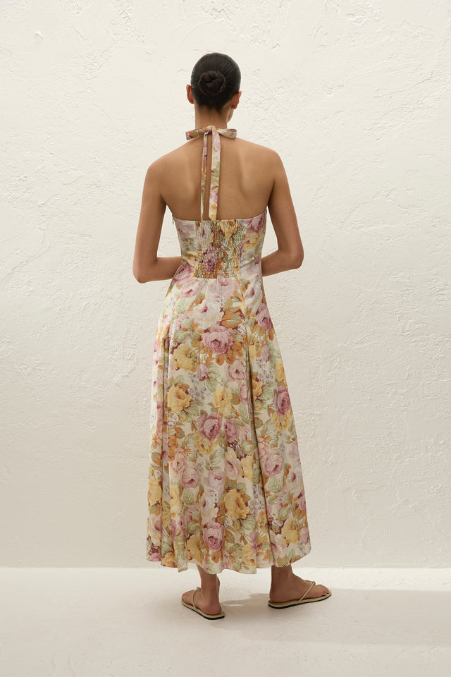 faithfull meadows midi dress Faithfull the Brand | Dresses | Faithfull Meadows Floral Print Short Sleeve Midi Dress