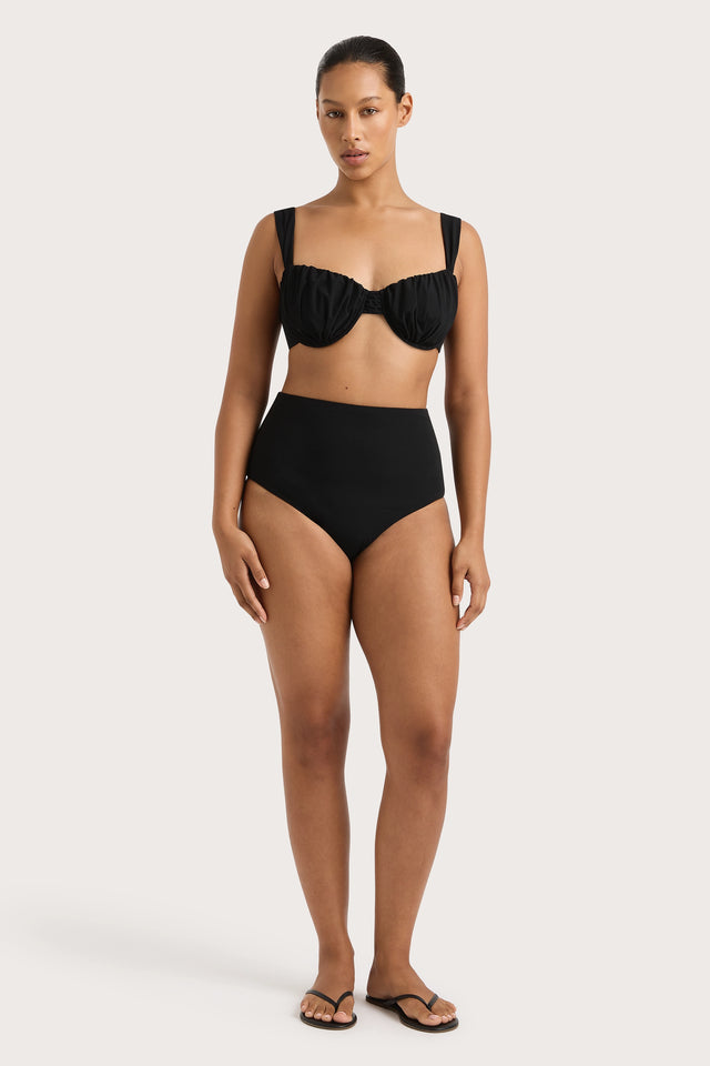 Reyes Bikini Bottom Black