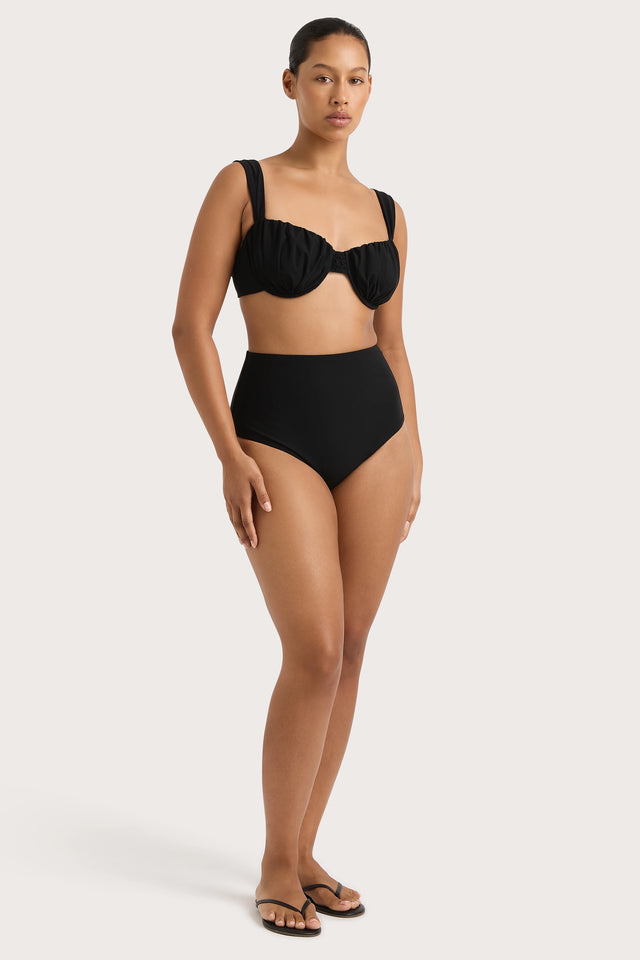 Reyes Bikini Bottom Black