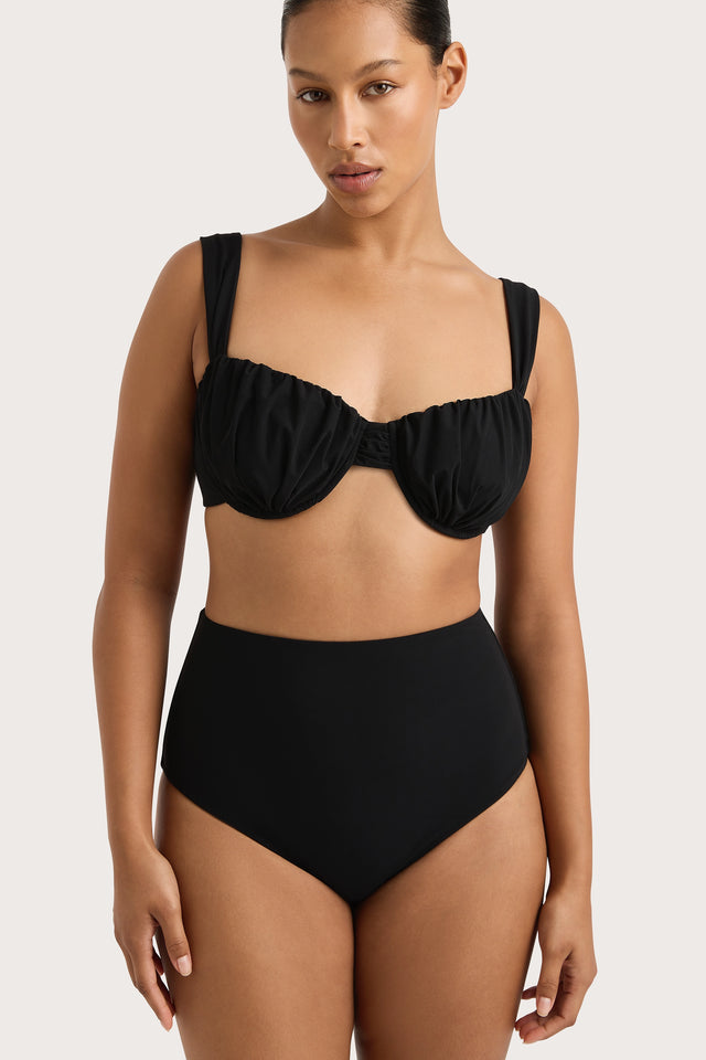 Reyes Bikini Bottom Black