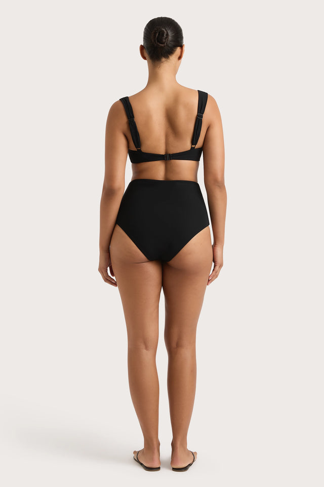 Reyes Bikini Bottom Black