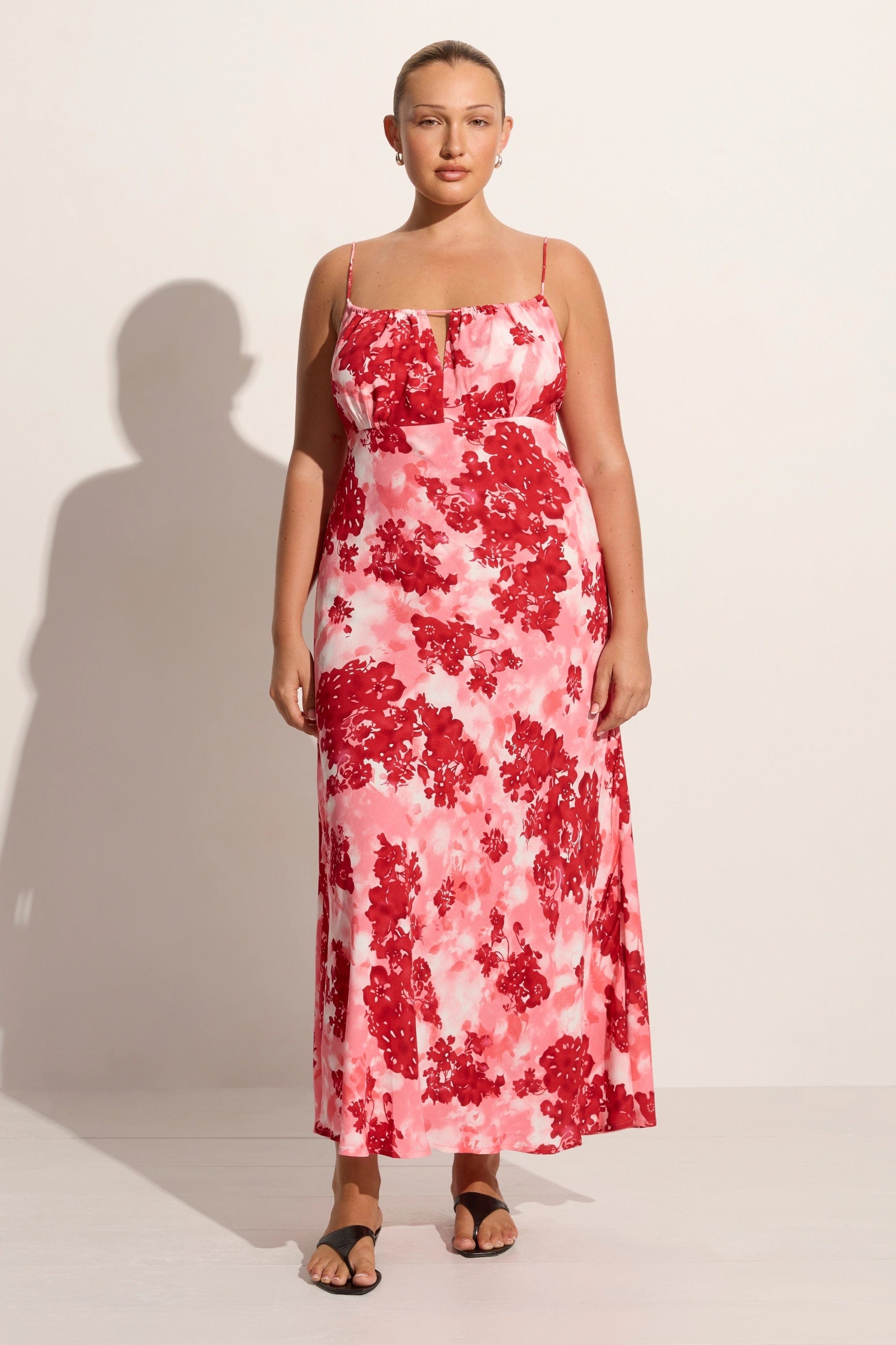 San Paolo Midi Dress Rosella Floral - Faithfull the Brand