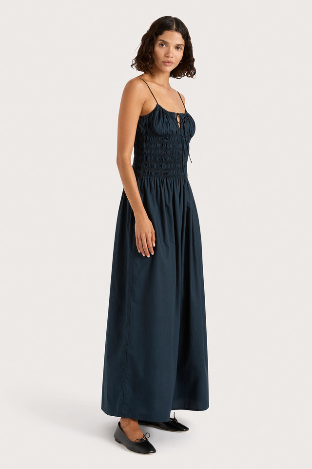 Claude Maxi Dress Navy