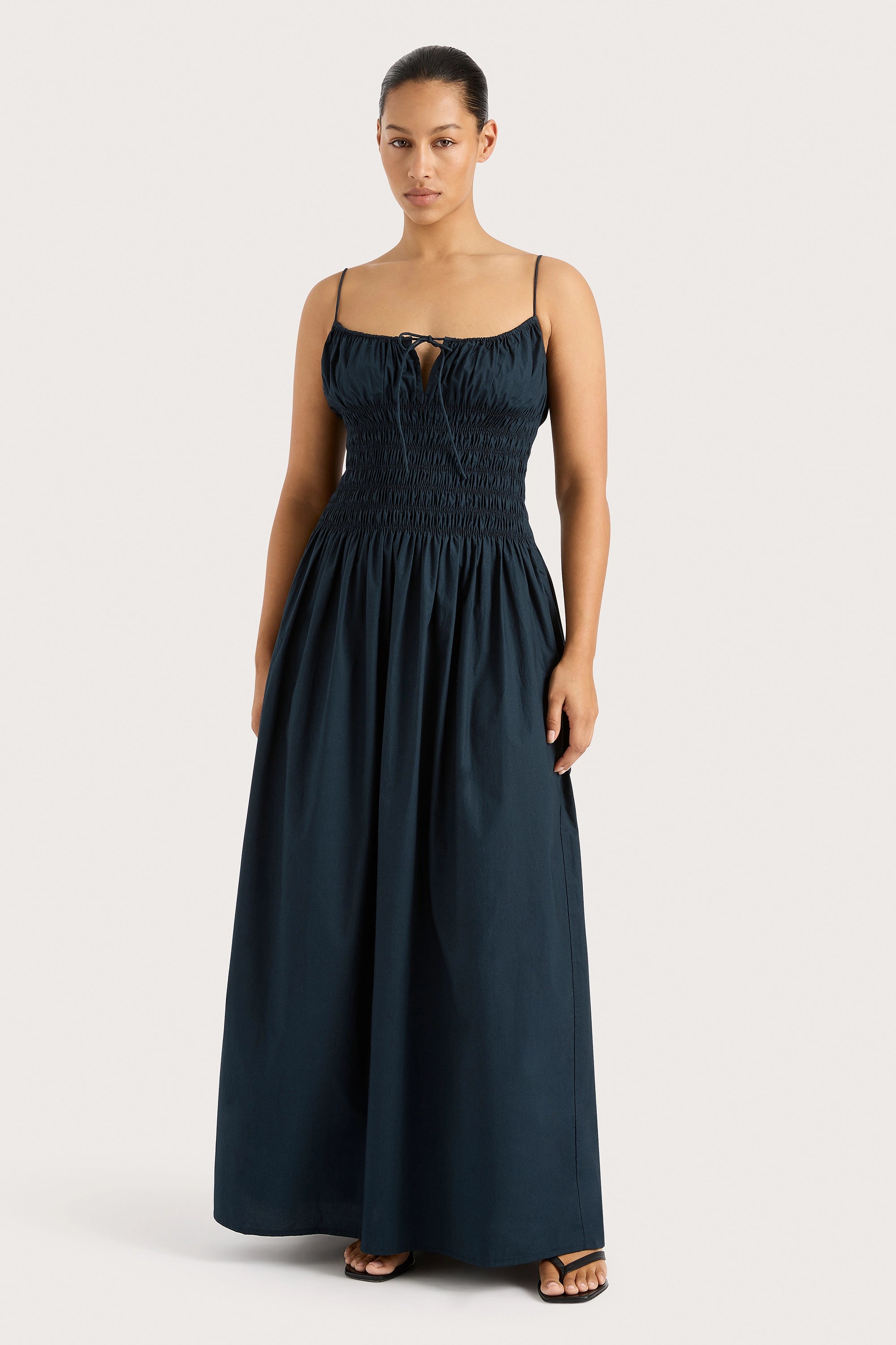 Claude Maxi Dress Navy