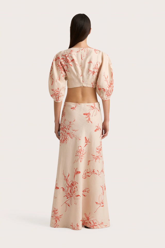 Soleil Top Leilani Vermilion - Final Sale