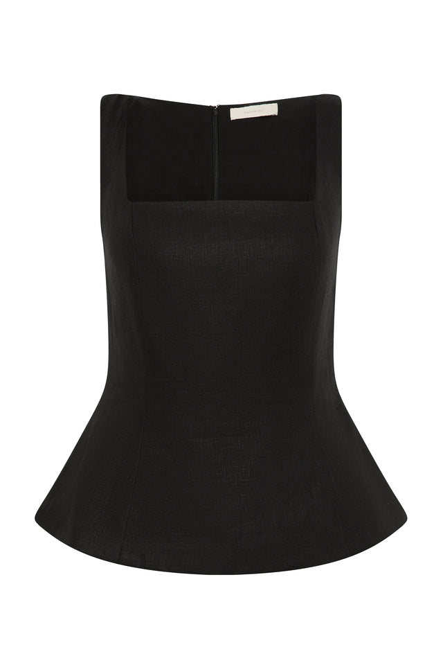 Mina Top Black