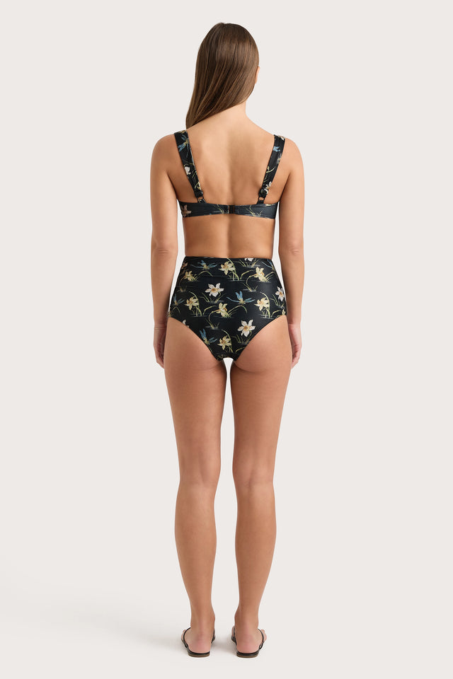 Emily Bikini Top Daffodil Print