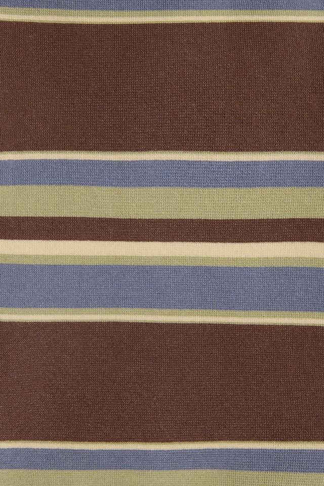 Ivana Polo Shirt La Palma Stripe Carob
