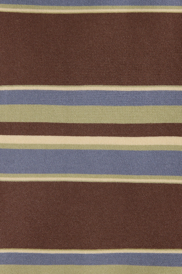 Camile Maxi Dress La Palma Stripe Carob