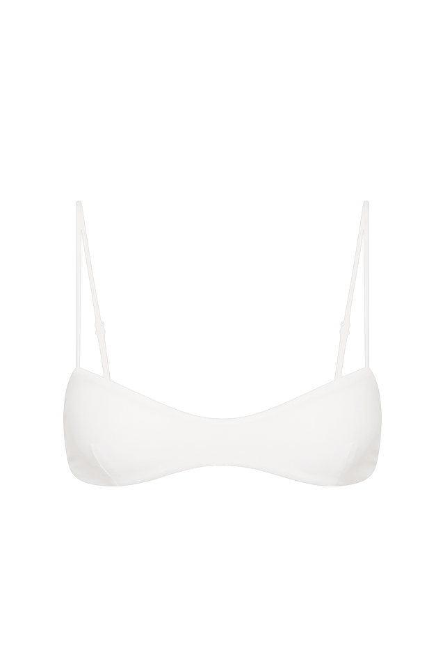 Evora Bikini Top White