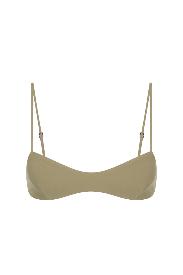 Evora Bikini Top Khaki