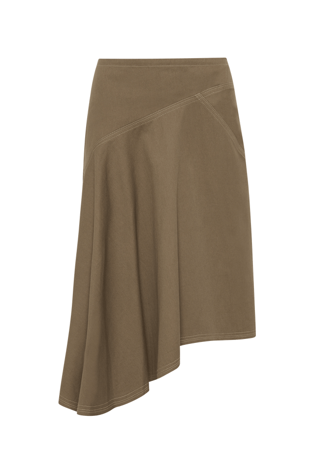 Calais Skirt Walnut