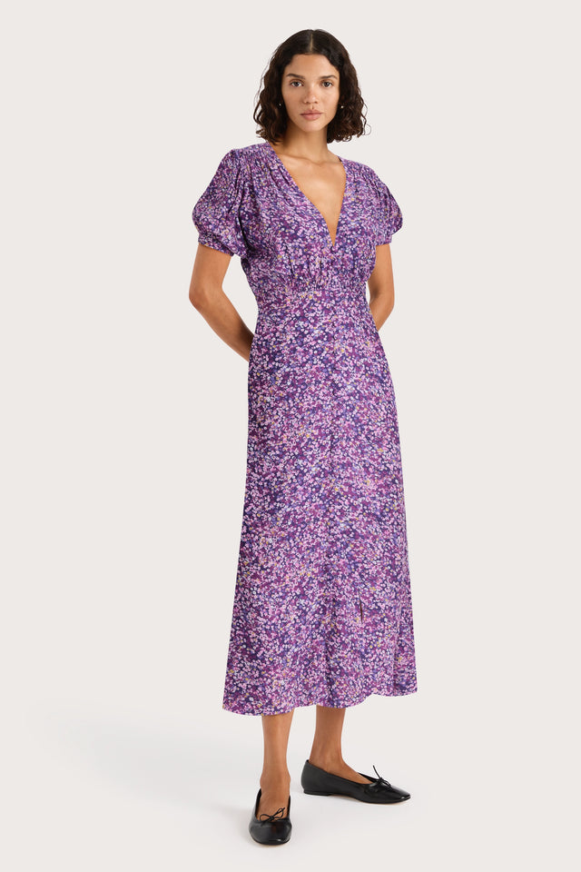 Faithfull bella floral midi dress sales